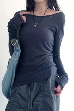 Style Core Aesthetics, New Style Trends - Knitted Mesh Backless Top