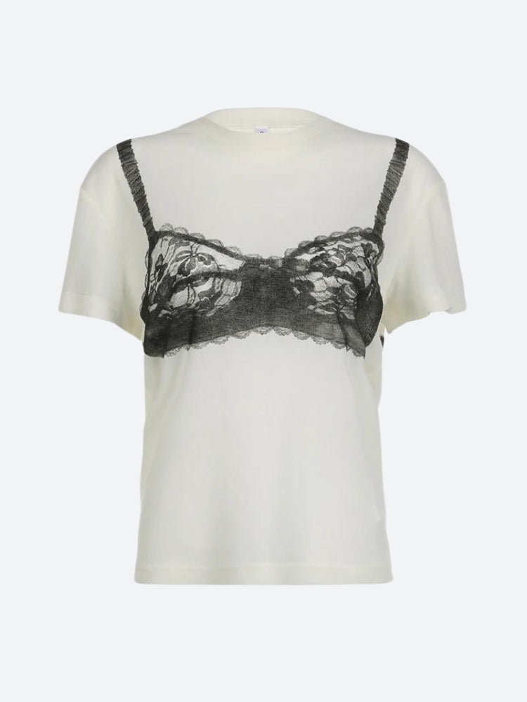 Style Core Aesthetics, New Style Trends - Lace Bra Tee Style Core Aesthetics, New Style Trends - Lace Bra Tee