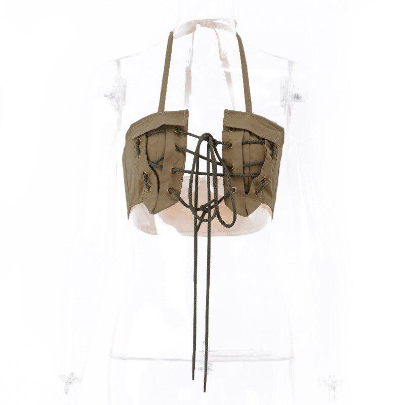 Style Core Aesthetics, New Style Trends - Lace Up Halter Top Style Core Aesthetics, New Style Trends - Lace Up Halter Top