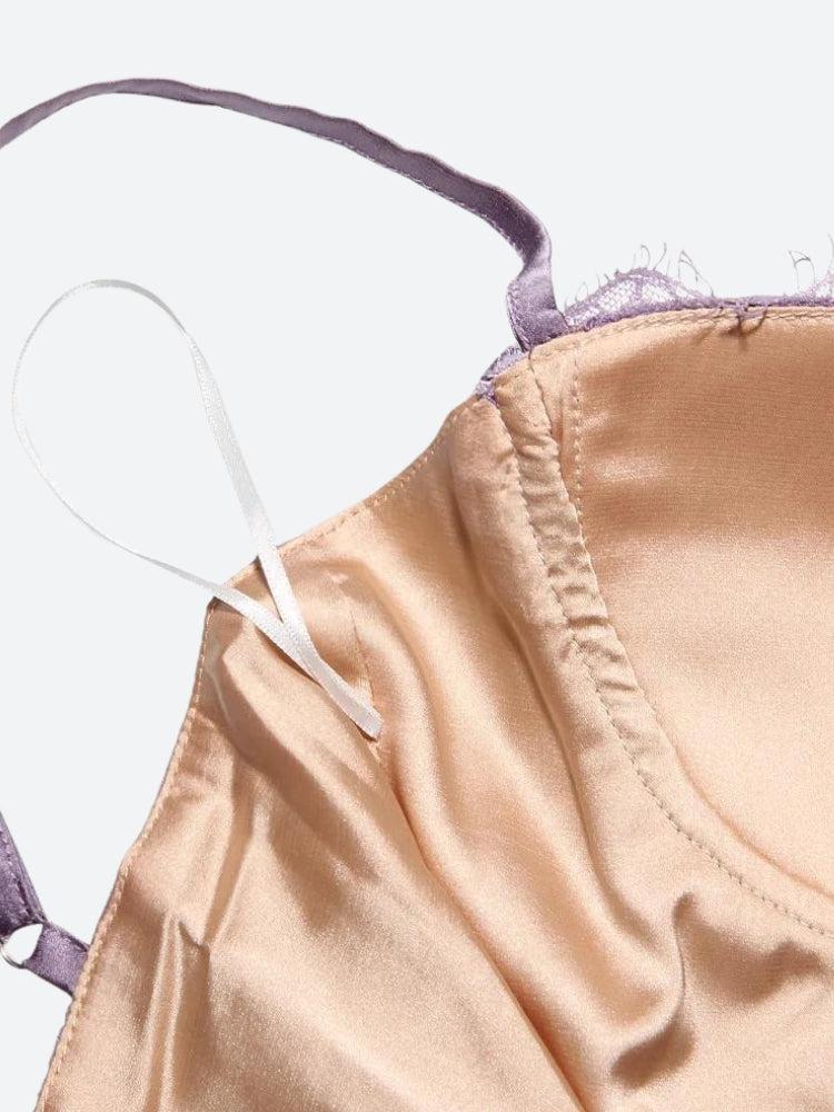 Style Core Aesthetics, New Style Trends - Lace Wired Mini Dress Style Core Aesthetics, New Style Trends - Lace Wired Mini Dress