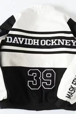 Style Core Aesthetics, New Style Trends - Leather racing jacket