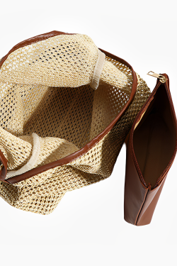 Style Core Aesthetics, New Style Trends - Lenora | Sac hobo paille