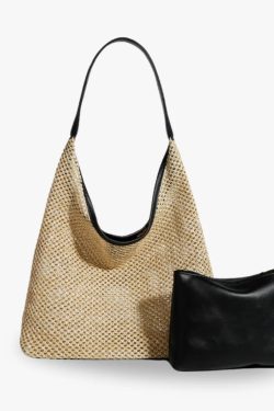 Style Core Aesthetics, New Style Trends - Lenora | Sac hobo paille