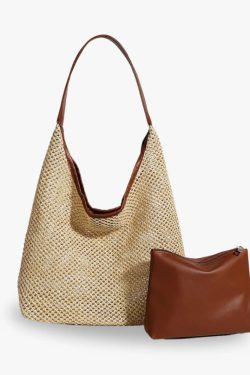 Style Core Aesthetics, New Style Trends - Lenora | Sac hobo paille