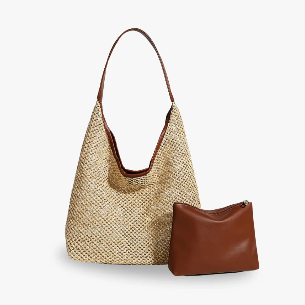 Style Core Aesthetics, New Style Trends - Lenora | Sac hobo paille Style Core Aesthetics, New Style Trends - Lenora | Sac hobo paille