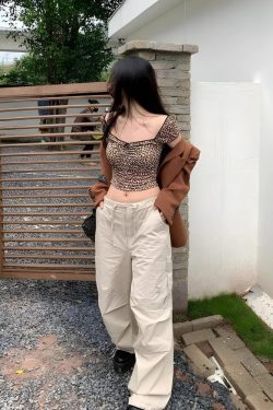 Style Core Aesthetics, New Style Trends - Leopard Bodycon Crop Top