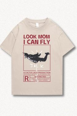 Style Core Aesthetics, New Style Trends - Look Mom I Can Fly Tee