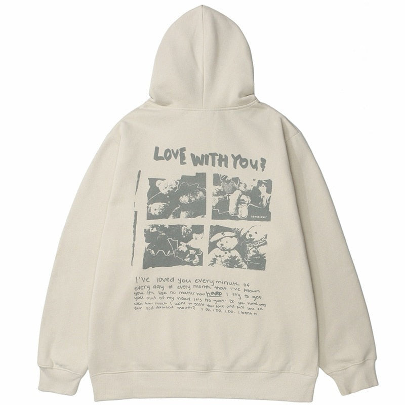 Style Core Aesthetics, New Style Trends - Love with you Hoodie Style Core Aesthetics, New Style Trends - Love with you Hoodie