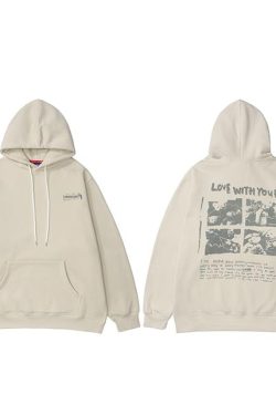 Style Core Aesthetics, New Style Trends - Love with you Hoodie