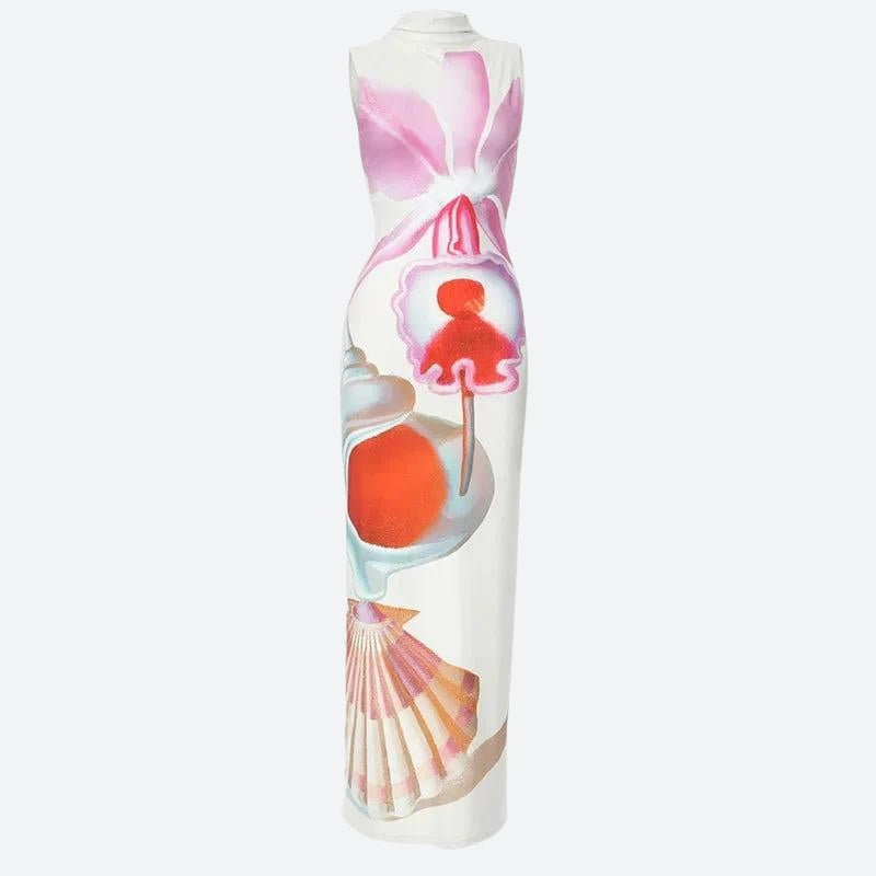 Style Core Aesthetics, New Style Trends - Maruja Mallo Split Maxi Dress Style Core Aesthetics, New Style Trends - Maruja Mallo Split Maxi Dress