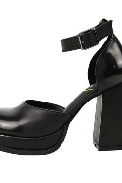 Style Core Aesthetics, New Style Trends - Mary Jane Platform Heels