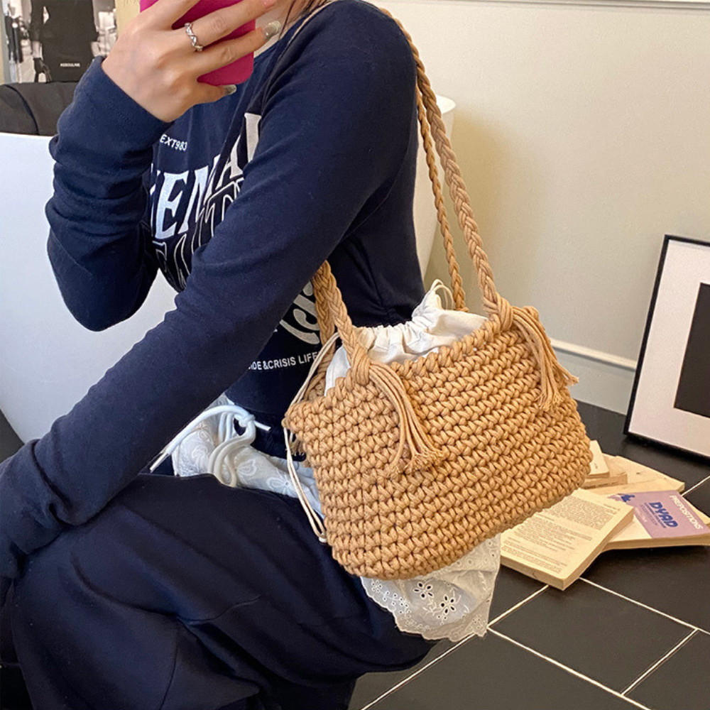 Style Core Aesthetics, New Style Trends - Meira | Sac à épaule crochet Style Core Aesthetics, New Style Trends - Meira | Sac à épaule crochet