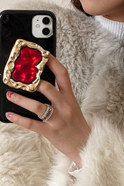 Style Core Aesthetics, New Style Trends - Metal Gem iPhone Case
