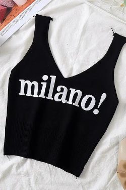 Style Core Aesthetics, New Style Trends - Milano Knitted Tank Top
