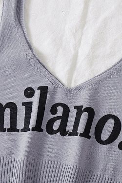 Style Core Aesthetics, New Style Trends - Milano Knitted Tank Top