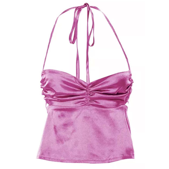 Style Core Aesthetics, New Style Trends - Miracle Satin Tank Top Style Core Aesthetics, New Style Trends - Miracle Satin Tank Top