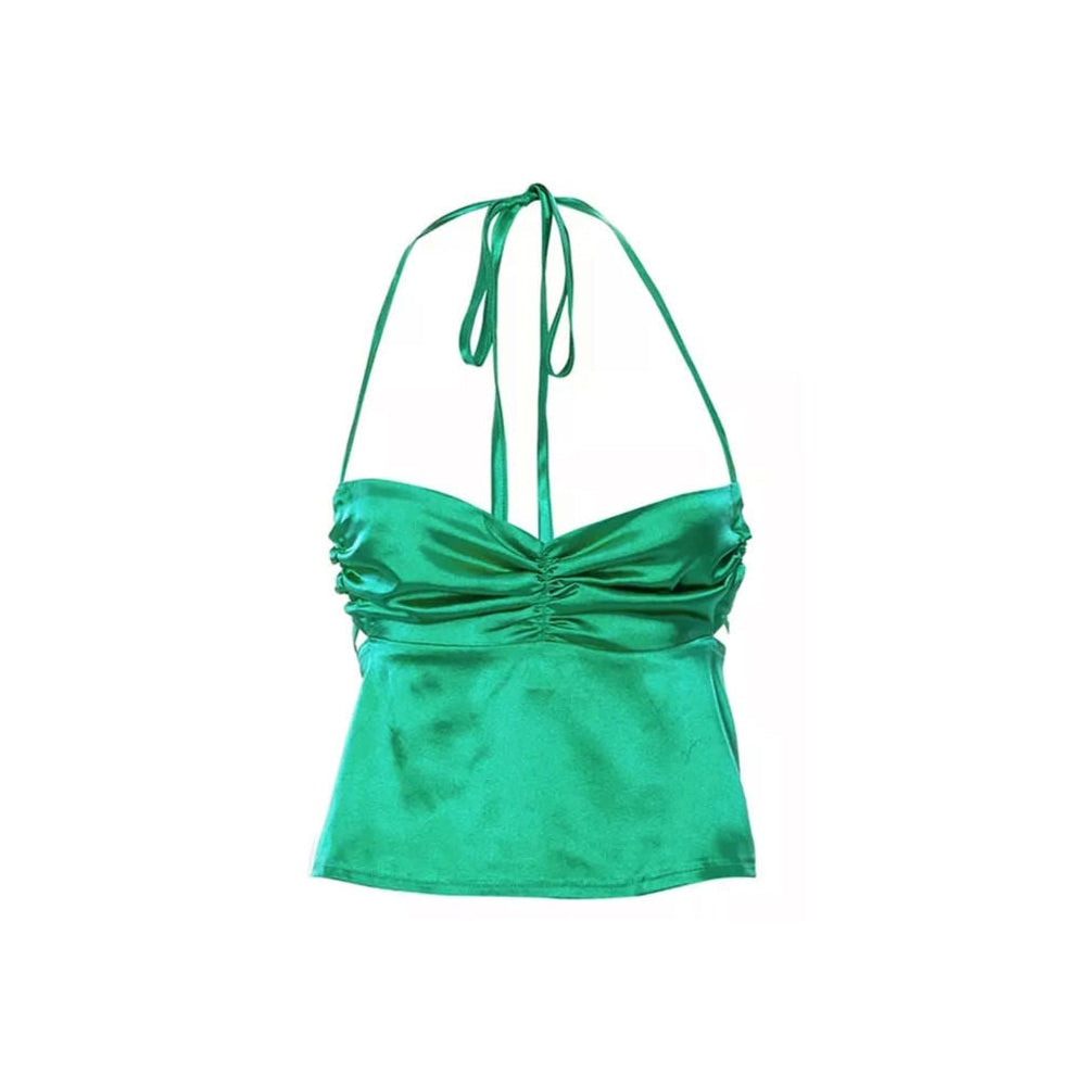 Style Core Aesthetics, New Style Trends - Miracle Satin Tank Top Style Core Aesthetics, New Style Trends - Miracle Satin Tank Top