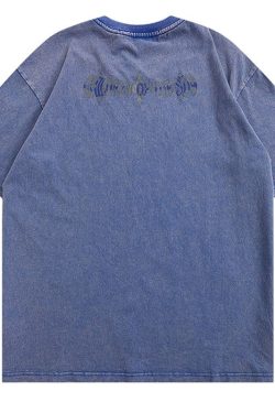 Style Core Aesthetics, New Style Trends - 'Mirror' Cotton T-Shirt