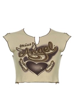 Style Core Aesthetics, New Style Trends - Miss Angel Ribbed Top