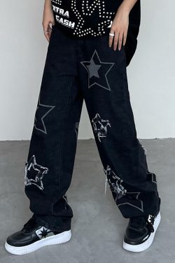 Style Core Aesthetics, New Style Trends - 'Night' Jeans