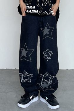 Style Core Aesthetics, New Style Trends - 'Night' Jeans