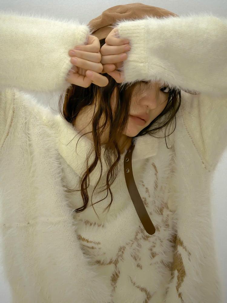 Style Core Aesthetics, New Style Trends - Off Shoulder Distressed Knit Sweater Style Core Aesthetics, New Style Trends - Off Shoulder Distressed Knit Sweater