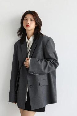 Style Core Aesthetics, New Style Trends - Office Style Wide Shoulder Classy Blazer