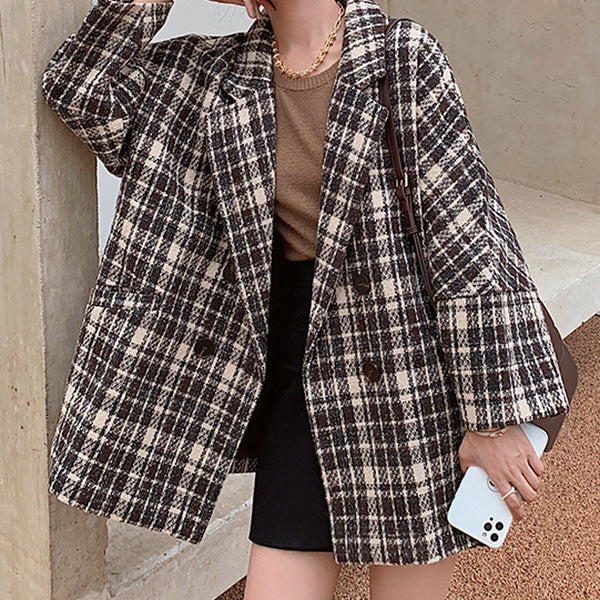 Style Core Aesthetics, New Style Trends - Old Money Plaid Jacket Style Core Aesthetics, New Style Trends - Old Money Plaid Jacket