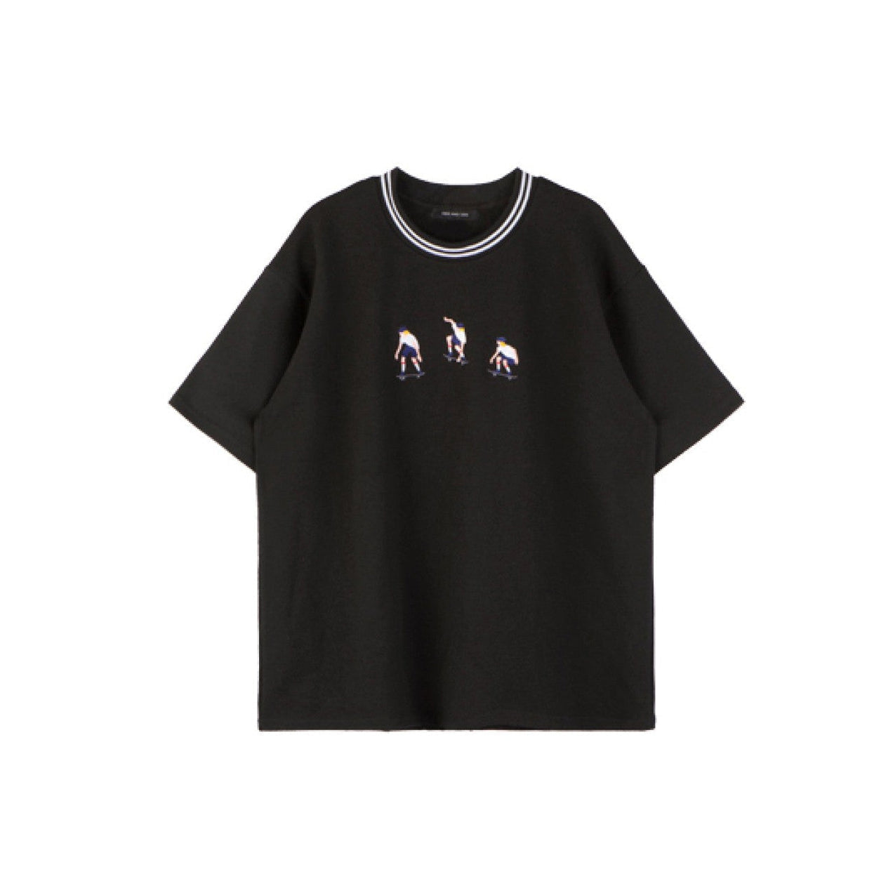 Style Core Aesthetics, New Style Trends - Ollie Embroidered T-Shirt Style Core Aesthetics, New Style Trends - Ollie Embroidered T-Shirt