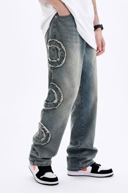 Style Core Aesthetics, New Style Trends - 'OS' Jeans