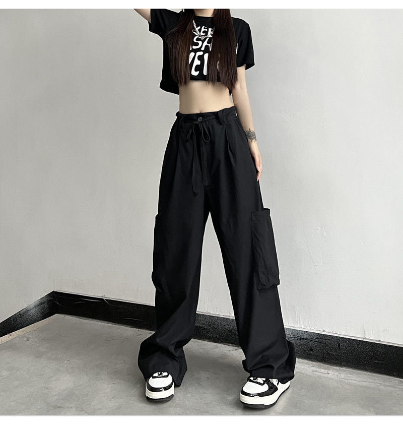 Style Core Aesthetics, New Style Trends - Pantalon Cargo Parachute Punk Style Core Aesthetics, New Style Trends - Pantalon Cargo Parachute Punk