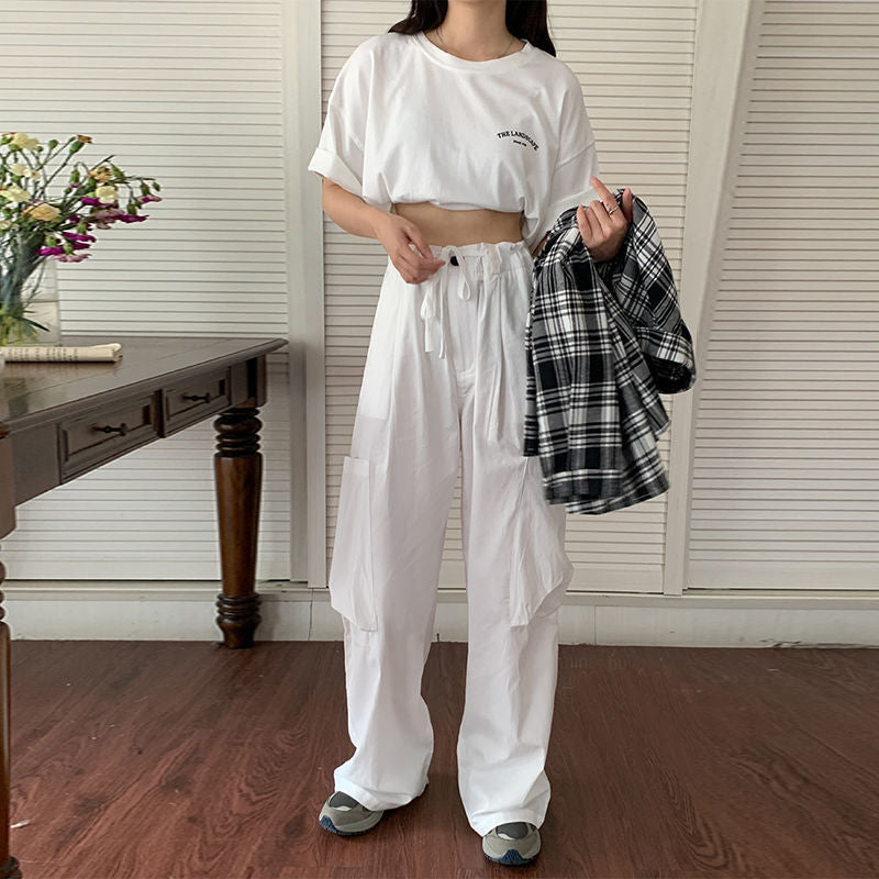 Style Core Aesthetics, New Style Trends - Pantalon Cargo Parachute Punk Style Core Aesthetics, New Style Trends - Pantalon Cargo Parachute Punk