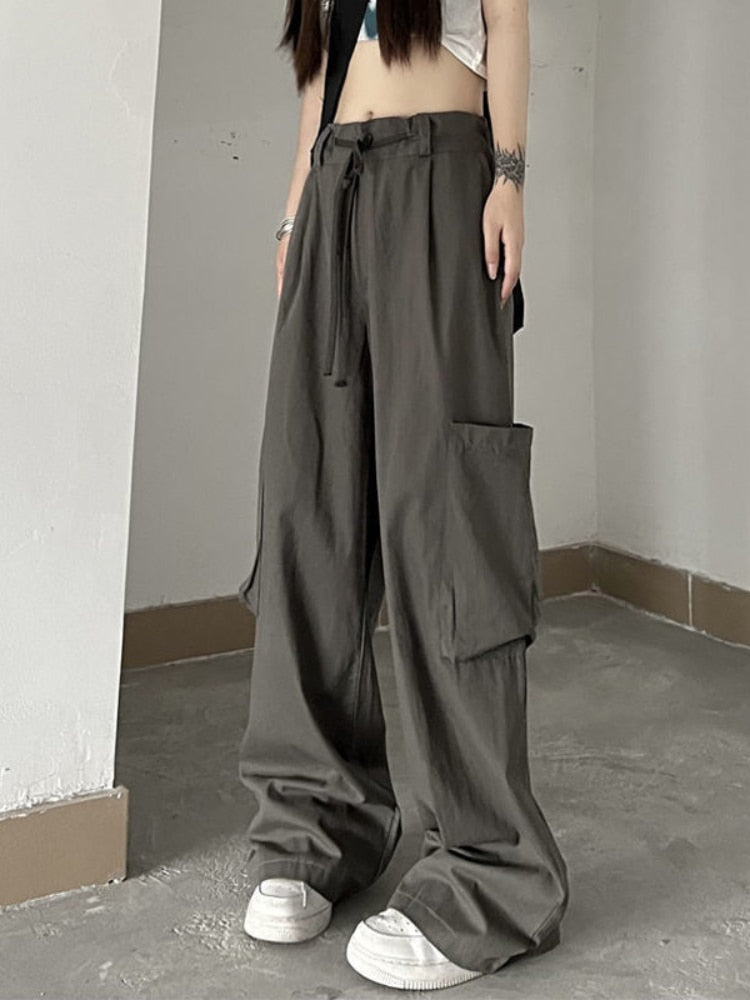 Style Core Aesthetics, New Style Trends - Pantalon Cargo Parachute Punk Style Core Aesthetics, New Style Trends - Pantalon Cargo Parachute Punk