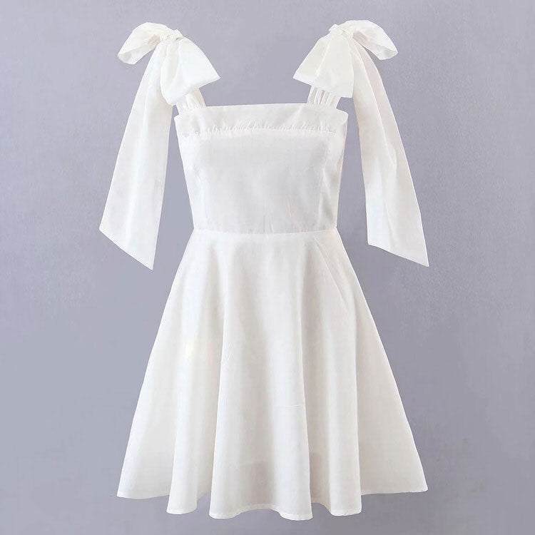 Style Core Aesthetics, New Style Trends - Parisian Aesthetic Bow Tie Dress Style Core Aesthetics, New Style Trends - Parisian Aesthetic Bow Tie Dress