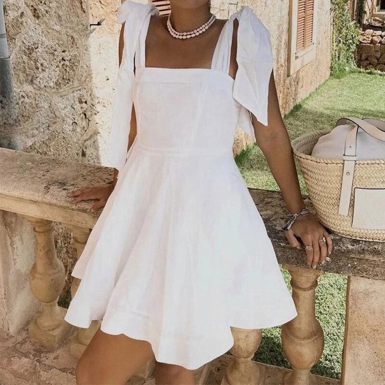 Style Core Aesthetics, New Style Trends - Parisian Aesthetic Bow Tie Dress Style Core Aesthetics, New Style Trends - Parisian Aesthetic Bow Tie Dress