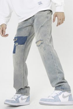 Style Core Aesthetics, New Style Trends - 'Patch' Jeans