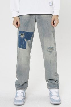 Style Core Aesthetics, New Style Trends - 'Patch' Jeans