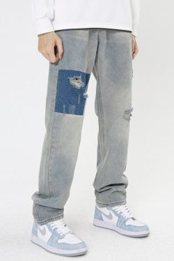 Style Core Aesthetics, New Style Trends - 'Patch' Jeans