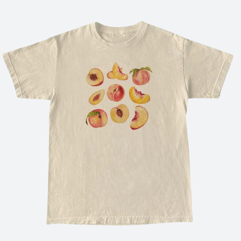 Style Core Aesthetics, New Style Trends - Peaches Tee Style Core Aesthetics, New Style Trends - Peaches Tee