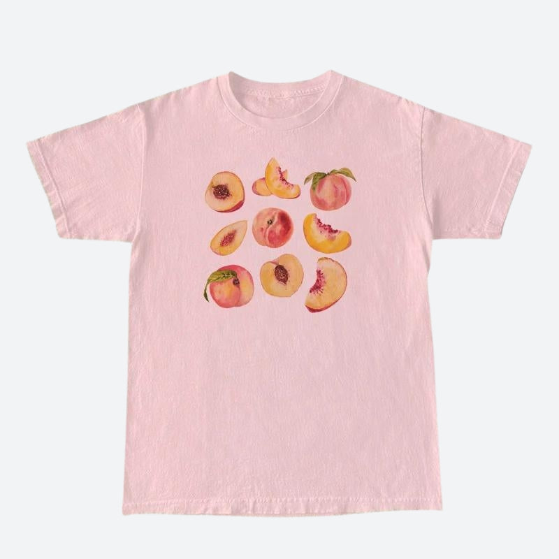 Style Core Aesthetics, New Style Trends - Peaches Tee Style Core Aesthetics, New Style Trends - Peaches Tee