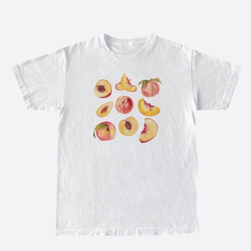 Style Core Aesthetics, New Style Trends - Peaches Tee Style Core Aesthetics, New Style Trends - Peaches Tee