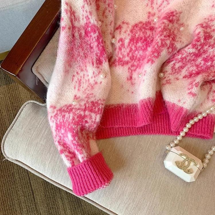 Style Core Aesthetics, New Style Trends - Pearl Beaded Soft Touch Knitted Sweater Style Core Aesthetics, New Style Trends - Pearl Beaded Soft Touch Knitted Sweater