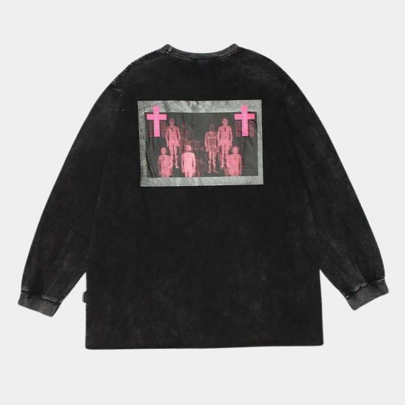 Style Core Aesthetics, New Style Trends - 'Pink crowd' T shirt Style Core Aesthetics, New Style Trends - 'Pink crowd' T shirt