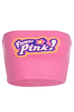 Style Core Aesthetics, New Style Trends - Pink Tube Top