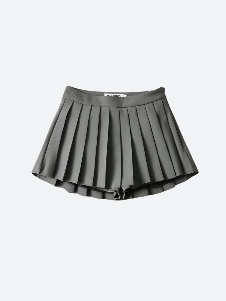 Style Core Aesthetics, New Style Trends - Pleated Mini School Skort Style Core Aesthetics, New Style Trends - Pleated Mini School Skort