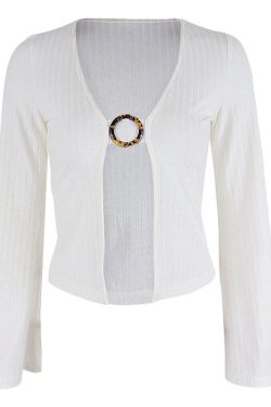 Style Core Aesthetics, New Style Trends - Portrait Mode Ribbed Top