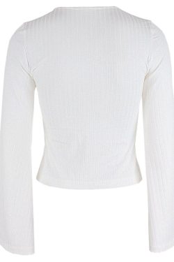 Style Core Aesthetics, New Style Trends - Portrait Mode Ribbed Top