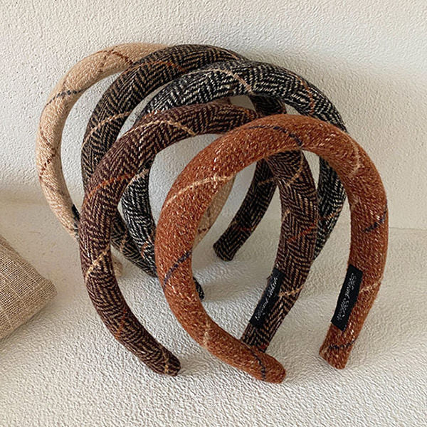 Style Core Aesthetics, New Style Trends - Preppy Aesthetic Plaid Headband Style Core Aesthetics, New Style Trends - Preppy Aesthetic Plaid Headband