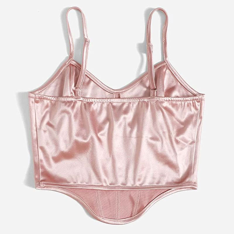 Style Core Aesthetics, New Style Trends - Princess Mood Satin Corset Top Style Core Aesthetics, New Style Trends - Princess Mood Satin Corset Top