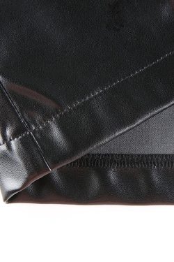 Style Core Aesthetics, New Style Trends - PU Leather Casual Blazer Jacket